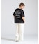 《WOMAN》STITCH EMBROIDERY LOGO T-SHIRT