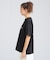 《WOMAN》STITCH EMBROIDERY LOGO T-SHIRT
