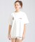 《WOMAN》STITCH EMBROIDERY LOGO T-SHIRT