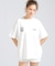 《WOMAN》STITCH EMBROIDERY LOGO T-SHIRT
