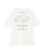 《WOMAN》STITCH EMBROIDERY LOGO T-SHIRT