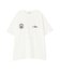 《WOMAN》STITCH EMBROIDERY LOGO T-SHIRT