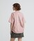 《WOMAN》STITCH EMBROIDERY LOGO T-SHIRT