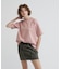 《WOMAN》STITCH EMBROIDERY LOGO T-SHIRT
