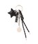 《直営店限定》VARSITY STAR KEY CHARM
