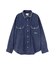 《WOMAN》L／S ACID WASH SHIRT
