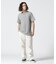 《DAILY／デイリー》THERMAL HENRY NECK T-SHIRT