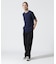 《DAILY／デイリー》THERMAL HENRY NECK T-SHIRT