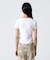 《DAILY／WOMAN》 S／S HENLEY NECK T-SHIRT