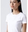 《DAILY／WOMAN》 S／S HENLEY NECK T-SHIRT