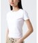 《DAILY／WOMAN》 S／S HENLEY NECK T-SHIRT