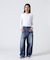 《DAILY／WOMAN》L／S HENLEY NECK T-SHIRT