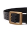 《直営店限定》COW LEATHER BELT DOUBLE PIN