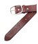 《直営店限定》COW LEATHER BELT DOUBLE PIN