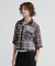 《直営店限定》SHEER CHECK SHIRT
