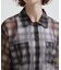 《直営店限定》SHEER CHECK SHIRT