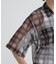 《直営店限定》SHEER CHECK SHIRT