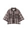 《直営店限定》SHEER CHECK SHIRT