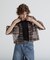 《直営店限定》SHEER CHECK SHIRT