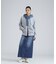 《NAVAL COLLECTION》DENIM COMBI PARKA