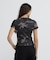 《WEB限定／DAILY／デイリー／WOMAN》 RIB CAMO S／S CREW NECK T-SHIRT