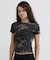 《WEB限定／DAILY／デイリー／WOMAN》 RIB CAMO S／S CREW NECK T-SHIRT
