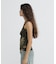 《WEB限定／DAILY／デイリー／WOMAN》RIB CAMO TANK TOP