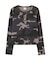 《WEB限定／DAILY／デイリー／WOMAN》RIB CAMO L／S HENLEY NECK T-SHIRT