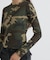 《WEB限定／DAILY／デイリー／WOMAN》RIB CAMO L／S CREW NECK T-SHIRT