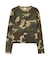 《WEB限定／DAILY／デイリー／WOMAN》RIB CAMO L／S CREW NECK T-SHIRT