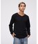 《DAILY／デイリー》L／S THERMAL V-NECK T-SHIRT