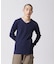 《DAILY／デイリー》L／S THERMAL V-NECK T-SHIRT