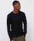 《DAILY／デイリー》L／S THERMAL HENRY NECK T-SHIRT