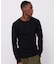 《DAILY／デイリー》L／S THERMAL HENRY NECK T-SHIRT