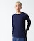 《DAILY／デイリー》L／S THERMAL HENRY NECK T-SHIRT