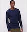 《DAILY／デイリー》L／S THERMAL HENRY NECK T-SHIRT