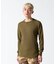 《DAILY／デイリー》L／S THERMAL HENRY NECK T-SHIRT