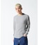 《DAILY／デイリー》L／S THERMAL CREW NECK T-SHIRT