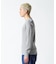 《DAILY／デイリー》L／S THERMAL CREW NECK T-SHIRT