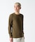 《DAILY／デイリー》L／S THERMAL CREW NECK T-SHIRT