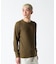 《DAILY／デイリー》L／S THERMAL CREW NECK T-SHIRT