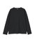 《DAILY／デイリー》BIG SIZE RIB L／S CREW NECK T-SHIRT