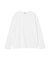 《DAILY／デイリー》BIG SIZE RIB L／S CREW NECK T-SHIRT