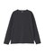 《DAILY／デイリー》BIG SIZE RIB L／S CREW NECK T-SHIRT