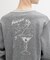 《WEB＆DEPOT限定》COCKTAIL PIN UP CREW NECK SWEAT