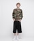 《直営店限定》MINI WAFFLE CAMO L／S T-SHIRT