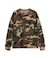《直営店限定》MINI WAFFLE CAMO L／S T-SHIRT