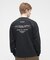 L／S T-SHIRT ”NAVY STENCIL”