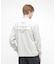 L／S T-SHIRT ”NAVY STENCIL”