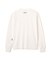 HONEYCOMB WAFFLE L／S HENLEY NECK T-SHIRT